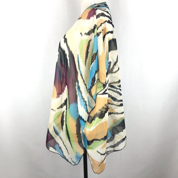 BAND OF GYPSIES | Print Kimono Cardigan - Picture 3 of 7